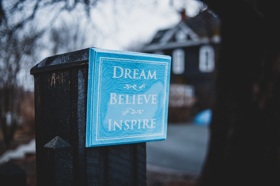 Photo believe in signs